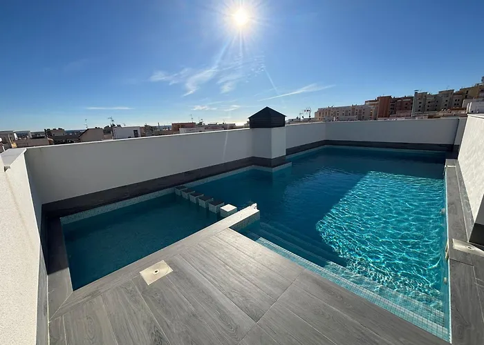 Near Playa De Cura With A Rooftop Swimming Pool Torrevieja